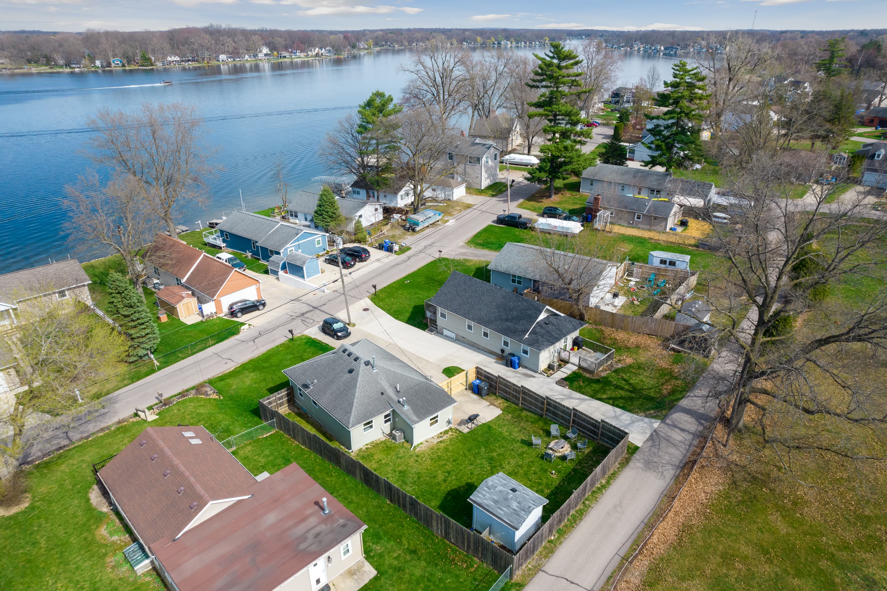 Aerial drone photography — property view 2