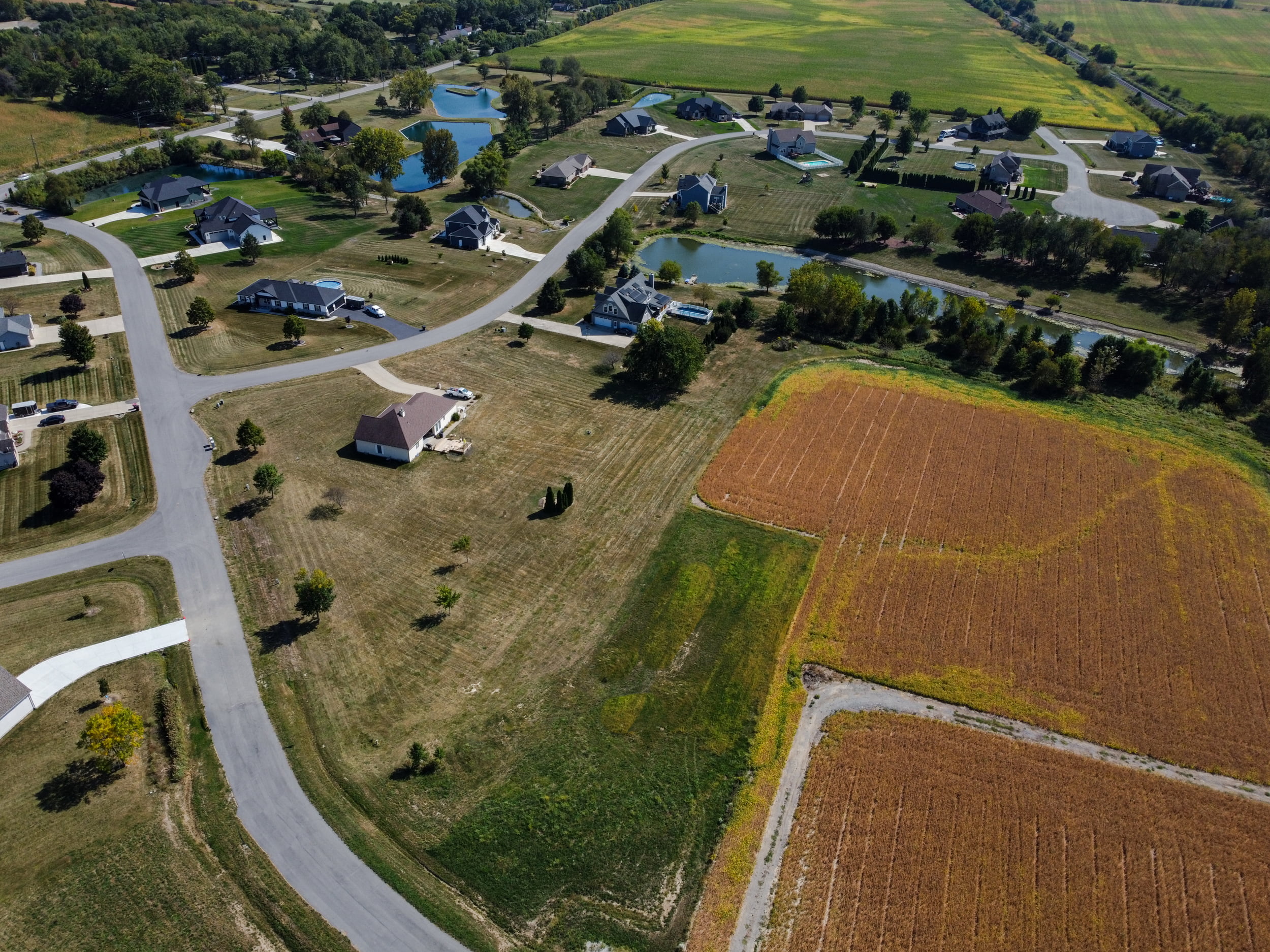 Aerial drone photography — property view 4