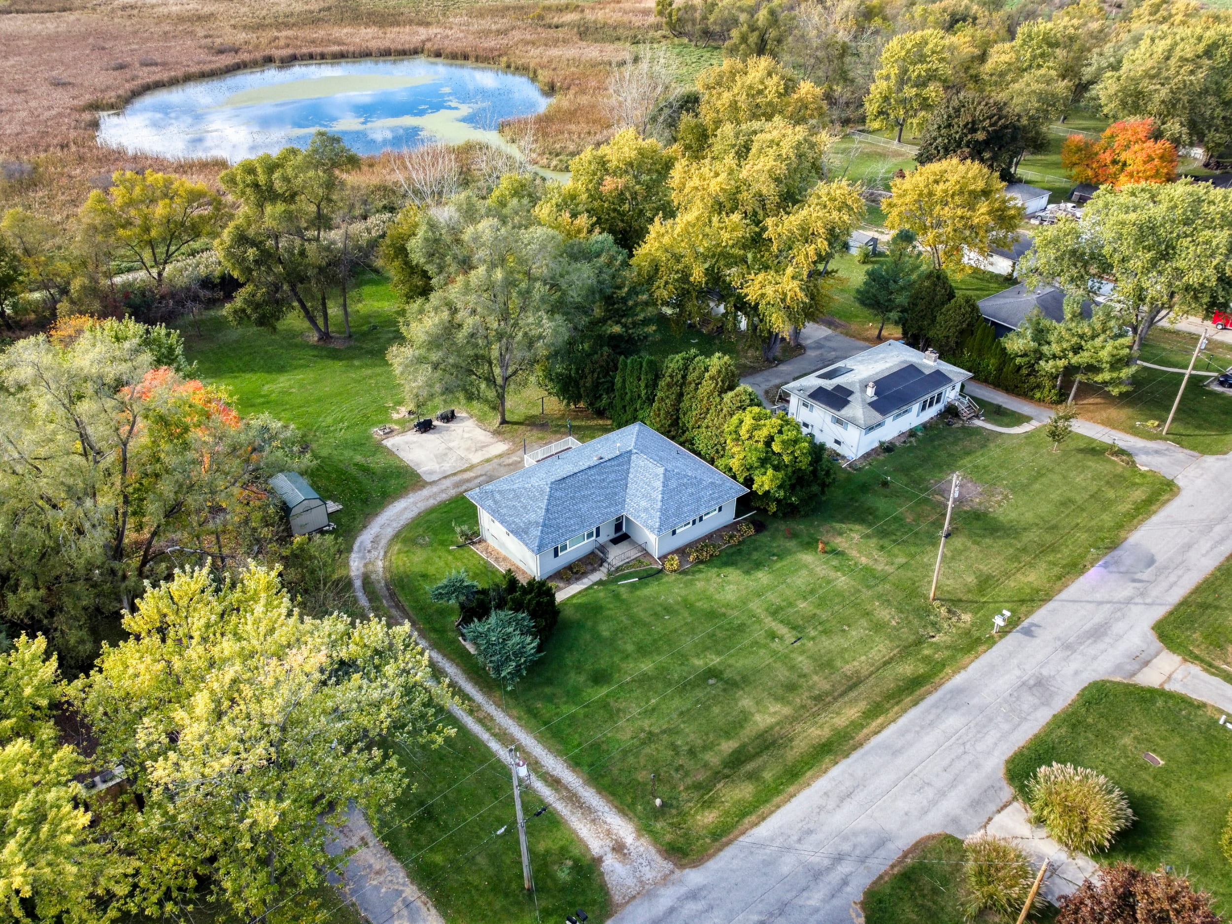 Aerial drone photography — property view 5