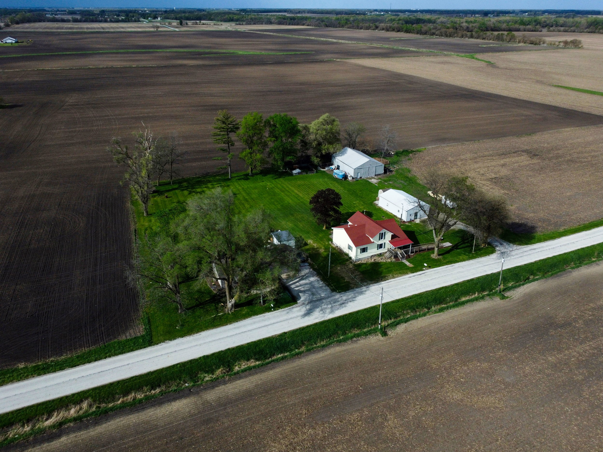 Aerial drone photography — property view 6